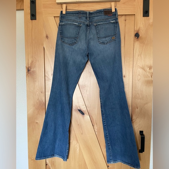 Big Star Women's Flare Jeans in Blue - Picture 2 of 4